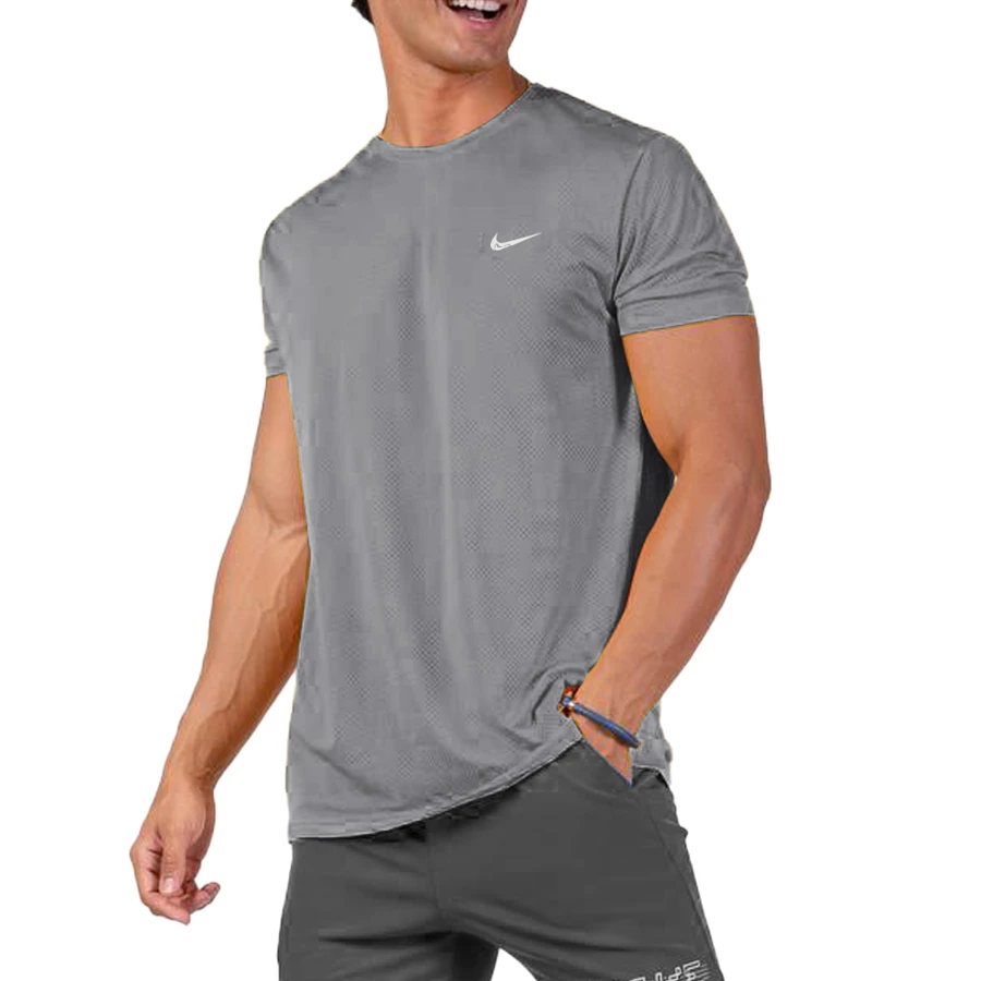 تی شرت ورزشی مردانه سایز بزرگ مدل سوزنی کد 201975