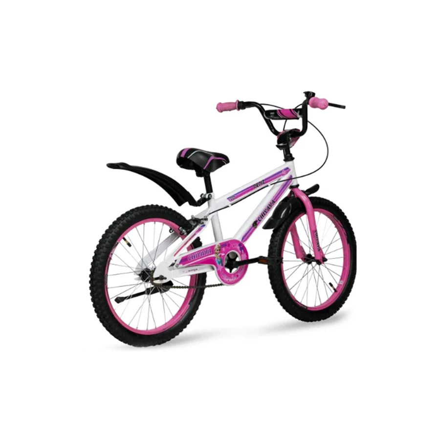 دوچرخه چیاوا مدل دنیز سایز طوقه 20 اینچ رنگ سفید صورتی کد 201992