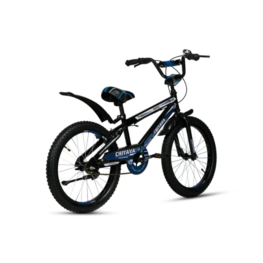 دوچرخه چیاوا مدل دنیز سایز طوقه 20 اینچ رنگ مشکی آبی کد 202065