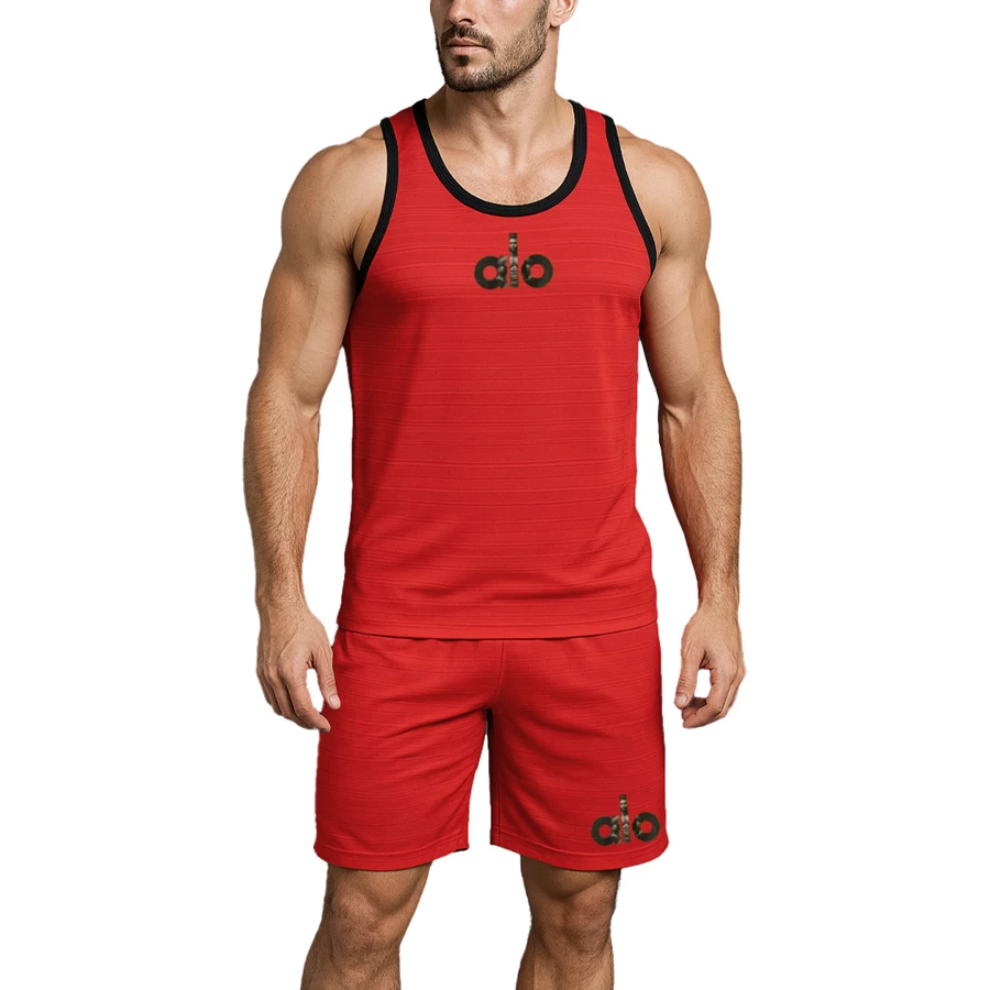 ست  تاپ وشلوارک ورزشی مردانه الو یوگا مدل کوپر کد 202077