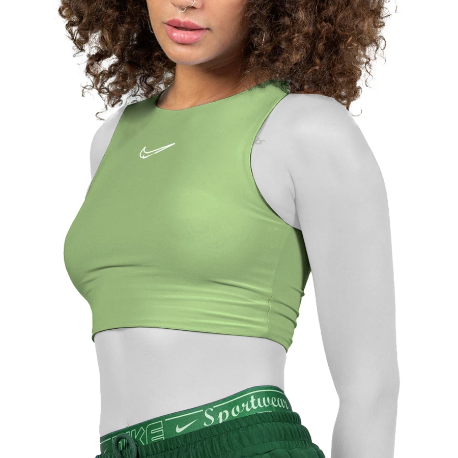 کراپ ورزشی زنانه مدل آستردار کد 202215