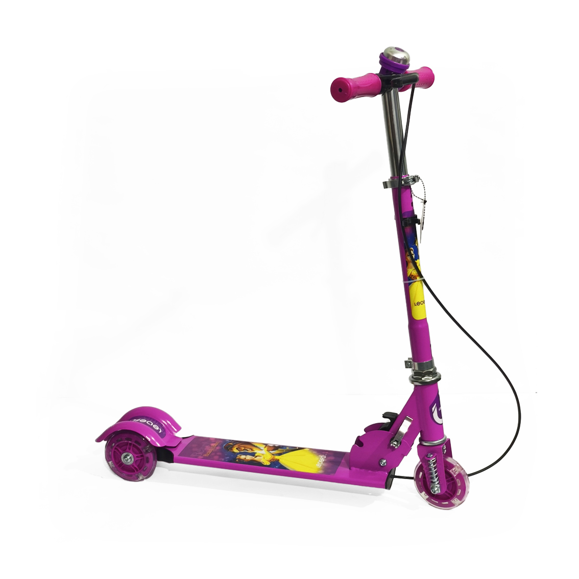 اسکوتر لبفا Lebefa مدل  100FE2 چرخ ژله ای چراغ دار کد 202344