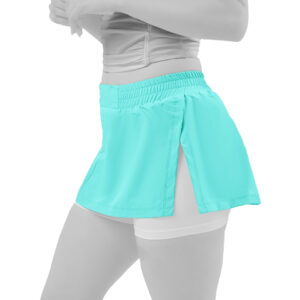 دامن ورزشی زنانه چاکدار مدل شورتکی کد 202384