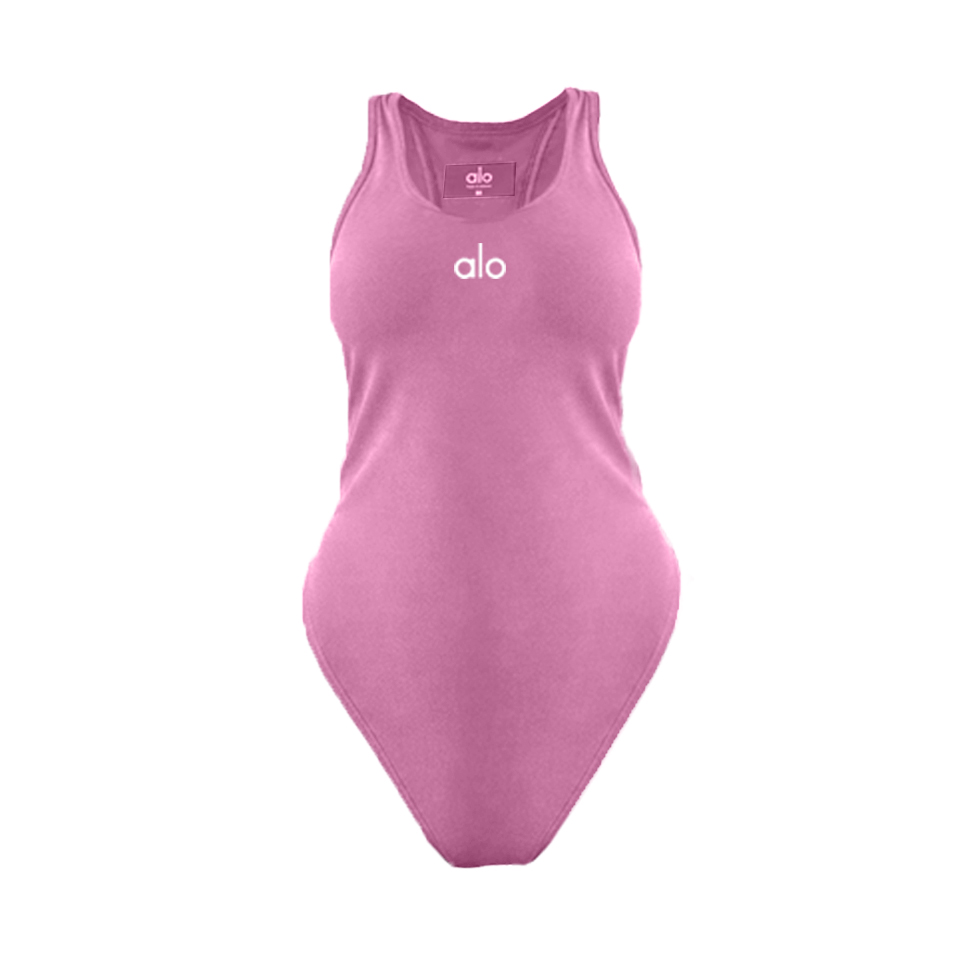 مایو شنا زنانه مدل پشت باز طرح الو یوگا alo yoga کد 202359